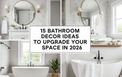 15 Bathroom Decor Ideas to Upgrade Your Space in 2026