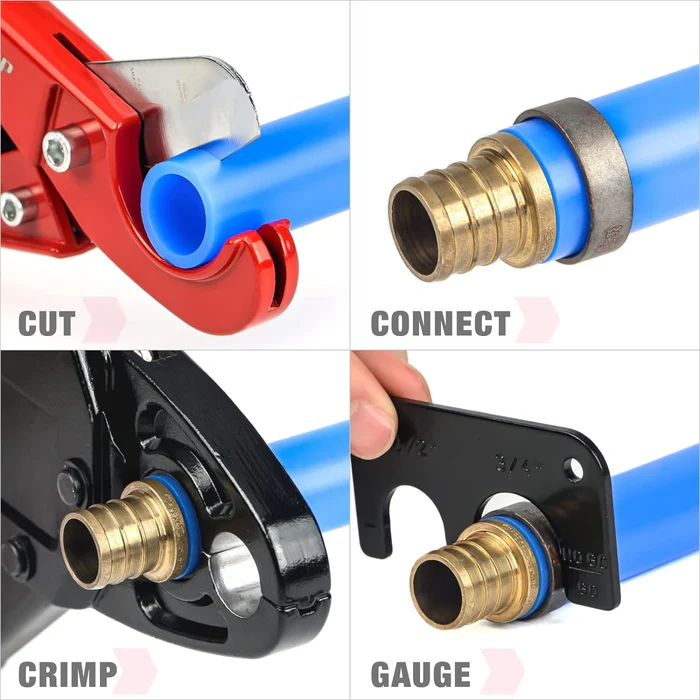 Best PEX Crimp Tool for Plumbing – 1/2”, 3/4” & 1” Complete Guide