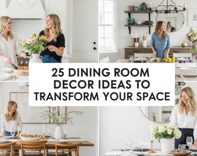 25 Dining Room Decor Ideas to Transform Your Space