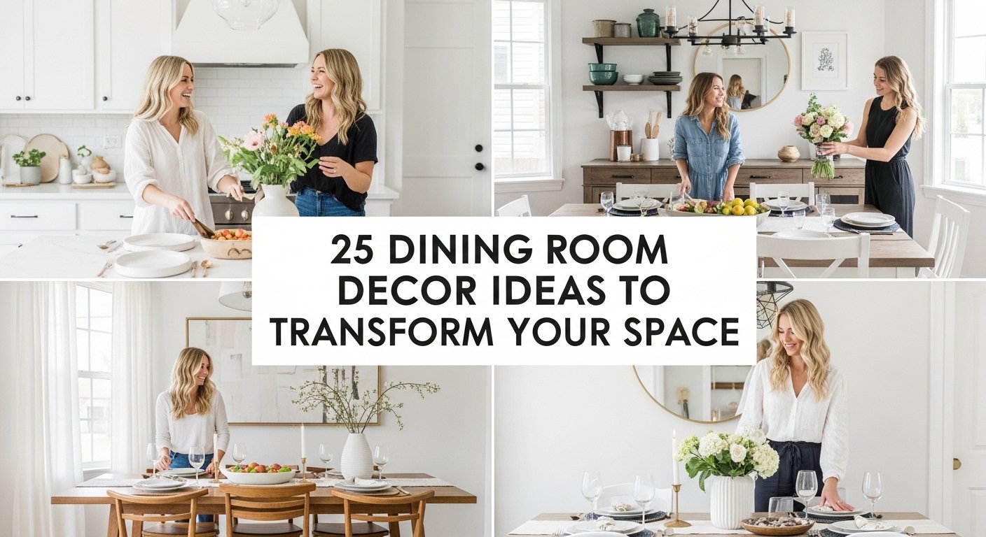 25 Dining Room Decor Ideas to Transform Your Space