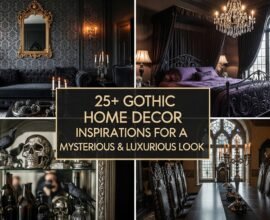25+ gothic home decor