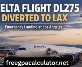 delta flight dl275 diverted lax