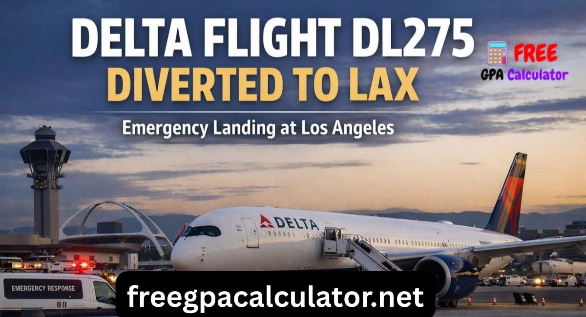delta flight dl275 diverted lax