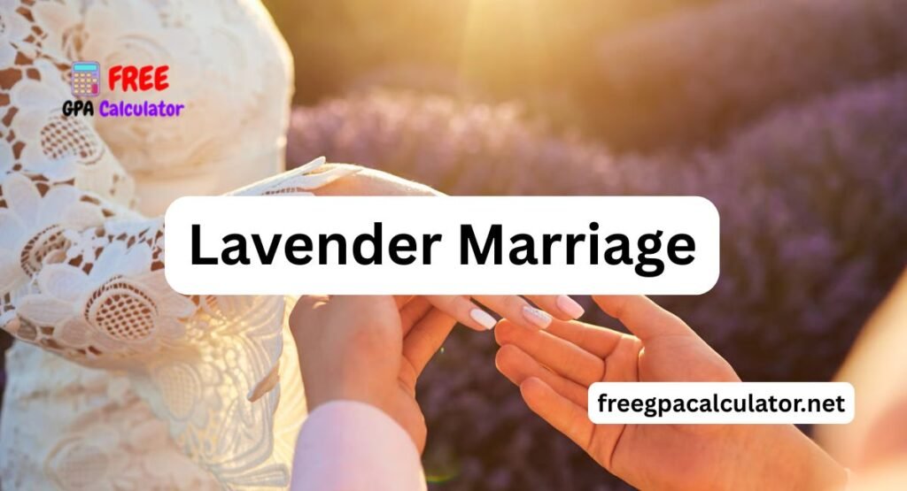 Lavender Marriage