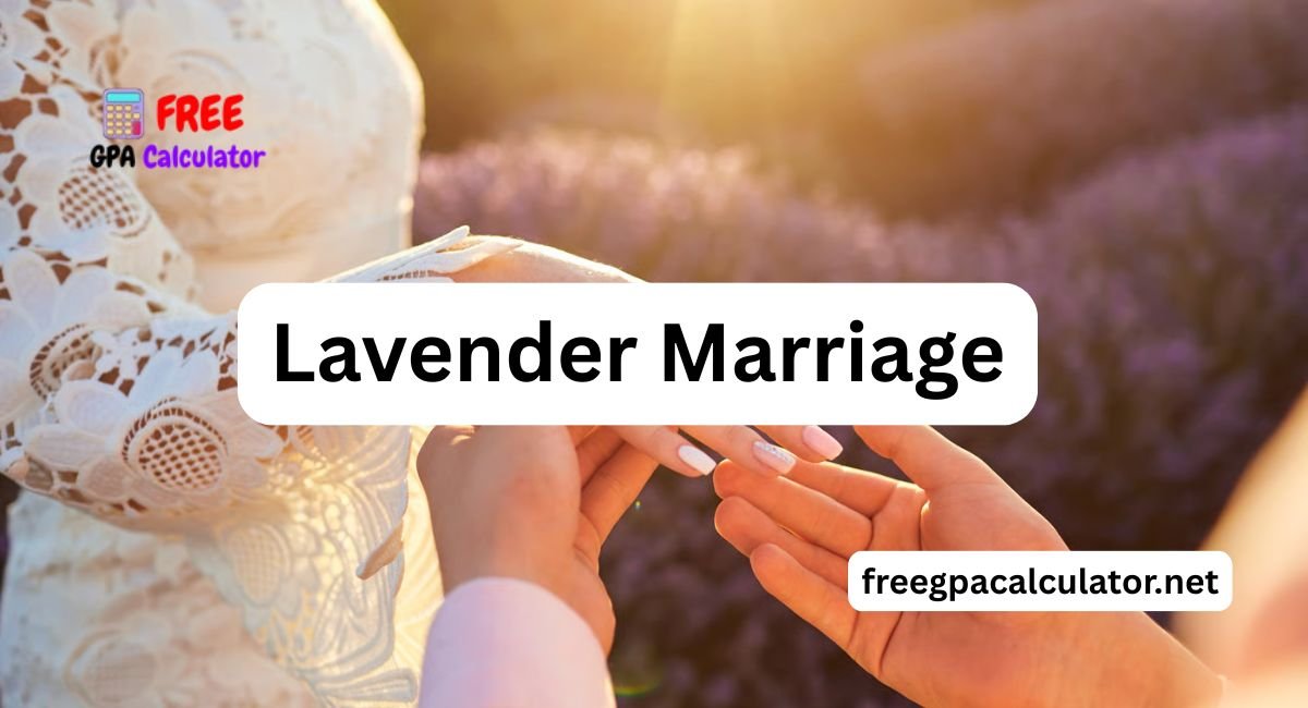 Lavender Marriage