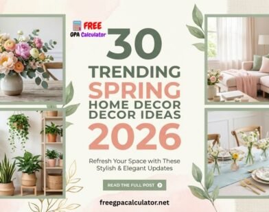 30 Trending Spring Home Decor Ideas to Refresh Your Space in 2026