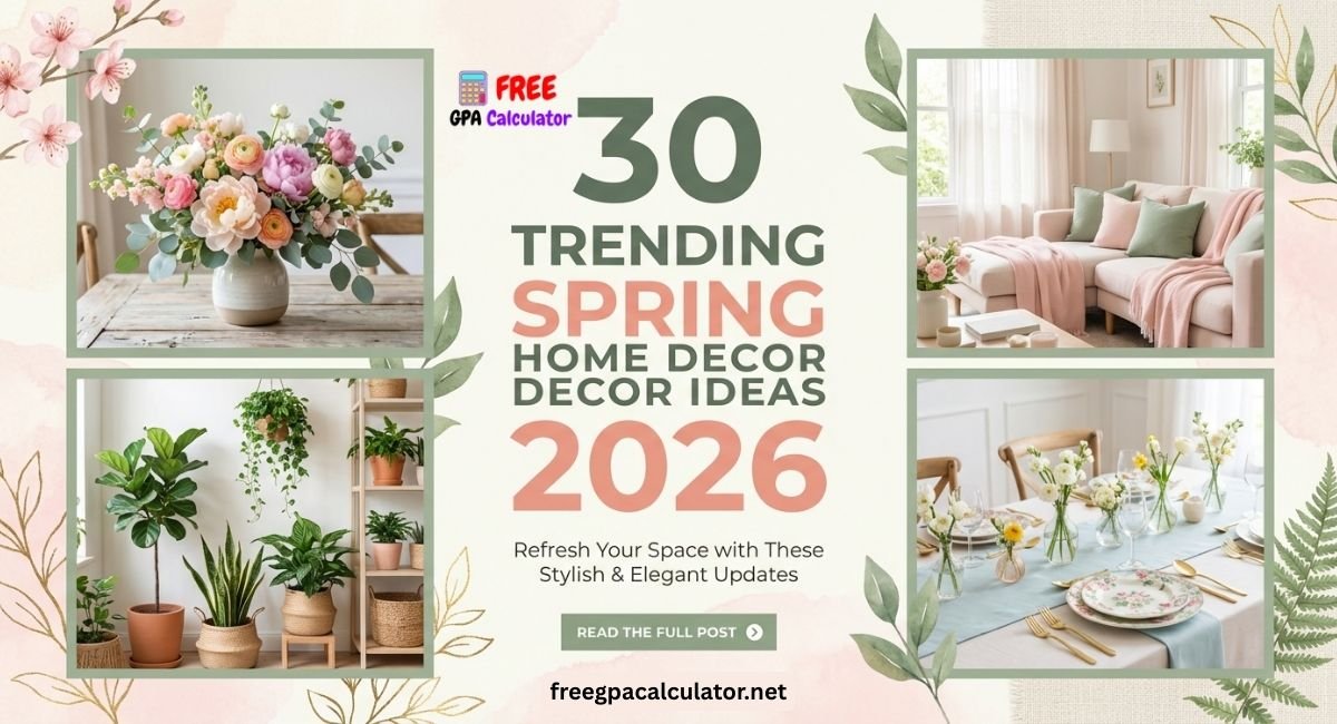 30 Trending Spring Home Decor Ideas to Refresh Your Space in 2026