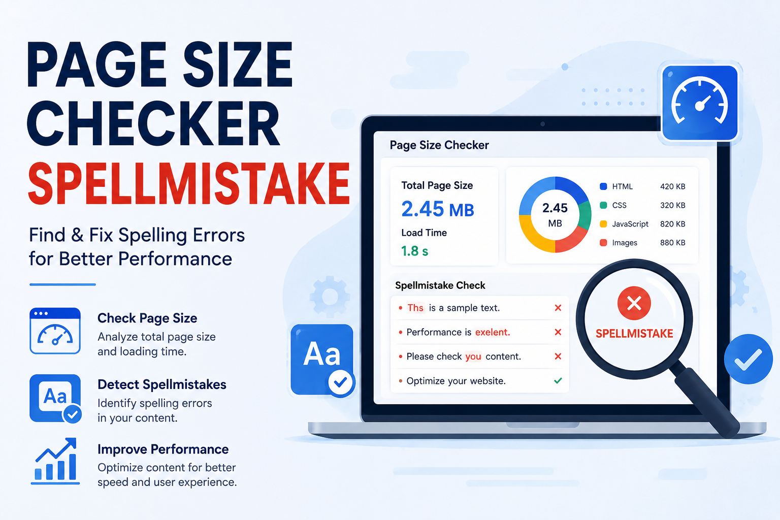 page size checker spellmistake